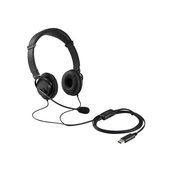 Kensington USB HiFi Headphones Headphones with mic K33065WW