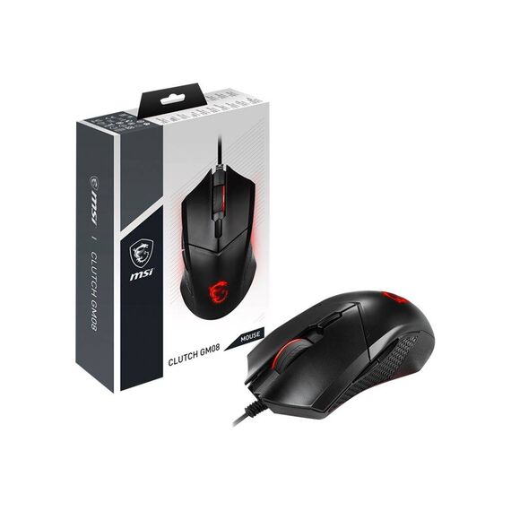 MSI Clutch GM08 Mouse right and lefthanded S12-0401800-CLA