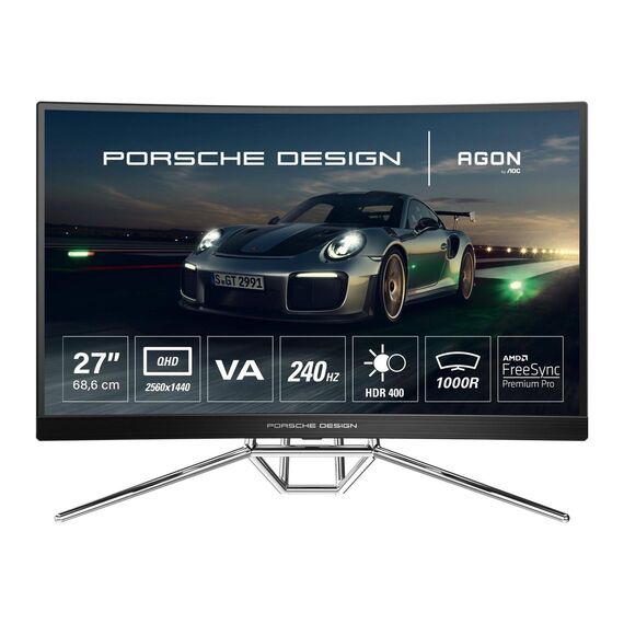 AOC Gaming PD27 Porsche Design AGON Series LED monitor PD27
