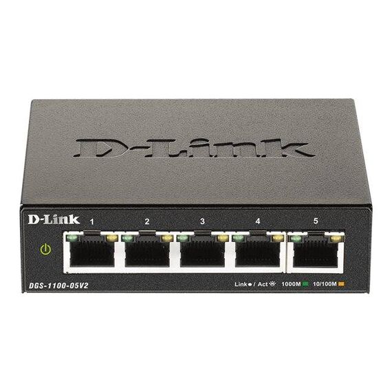 D-Link DGS 1100-05V2 Switch smart 5 x 101001000 DGS-1100-05V2E