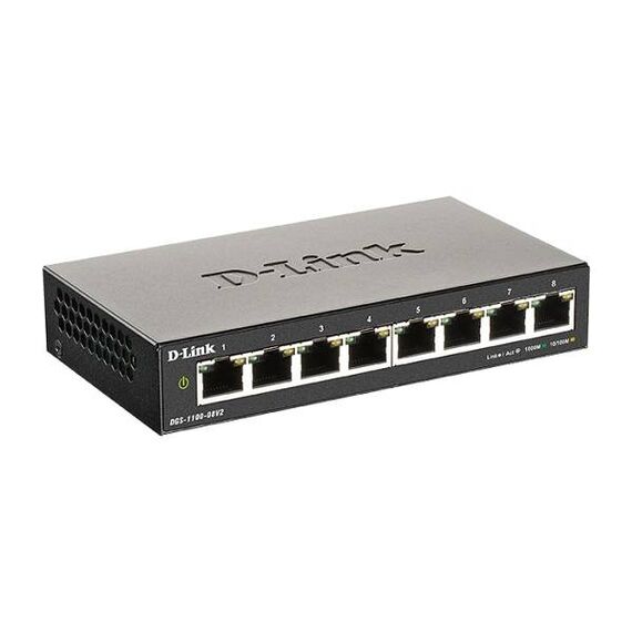 D-Link DGS 1100-08V2 Switch smart 8 x 101001000 DGS-1100-08V2E