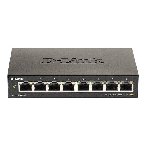 D-Link DGS 1100-08V2 Switch smart 8 x 101001000 DGS-1100-08V2E