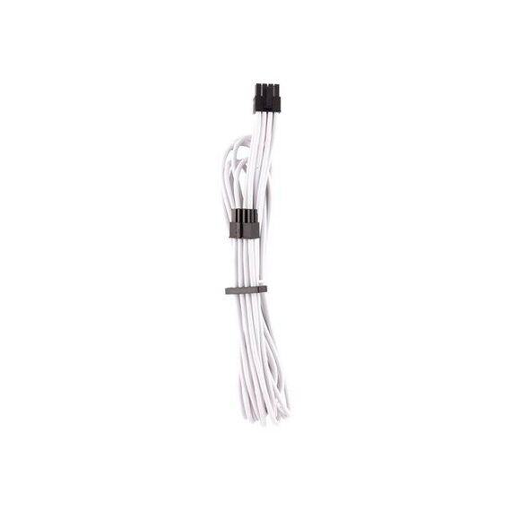 CORSAIR Premium individually sleeved white (pack of 2)