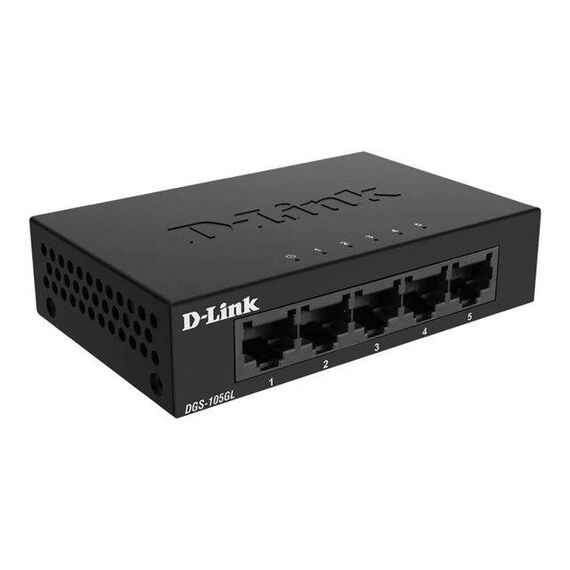D-Link DGS 105GL Switch unmanaged 5 x 101001000 DGS-105GLE