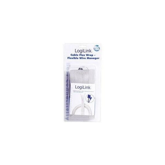 LogiLink Cable FlexWrap Cable flexible conduit grey KAB0007