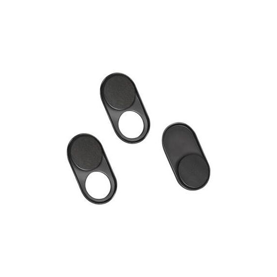 LogiLink Web camera cover black (pack of 3) AA0145