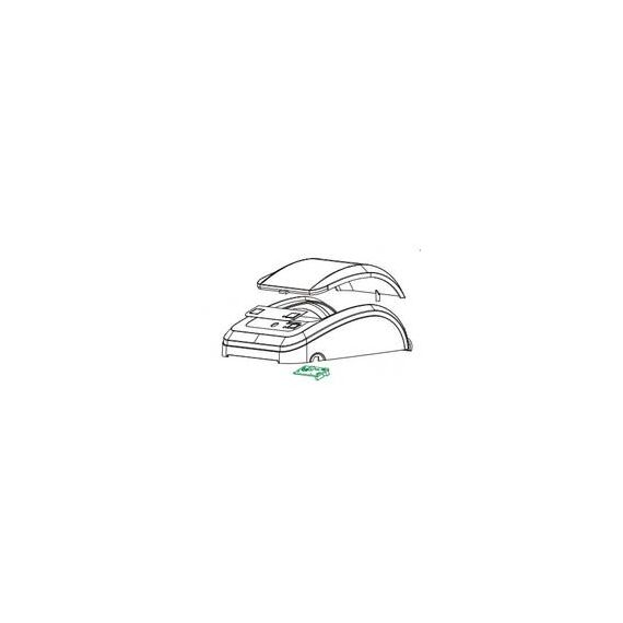 Zebra Cover Assy (d) (includes Media Window) for GX420d