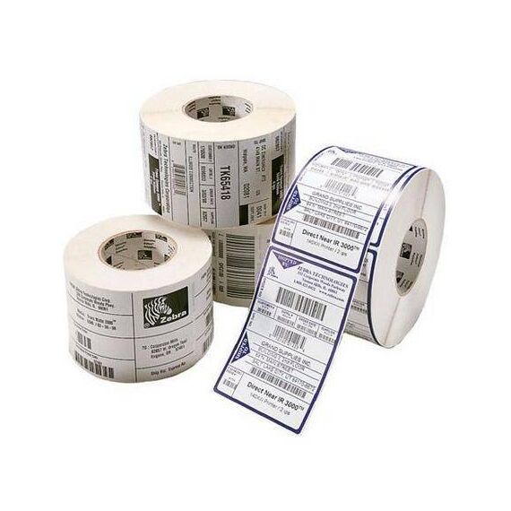 Zebra Z-Perform 1000D Paper permanent adhesive 3009839-T