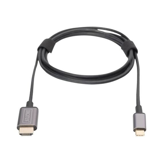 DIGITUS Adapter cable USBC male to HDMI male 1.8 m DA-70821