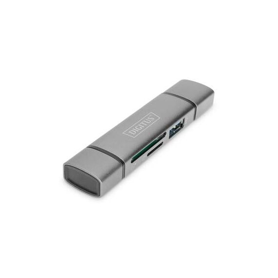 DIGITUS DA70886 Card reader (SD, microSD) USB DA-70886