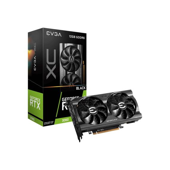 EVGA GeForce RTX 3060 XC BLACK GAMING Graphics 12GP5-3655-KR