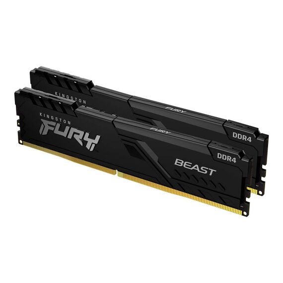 Kingston FURY Beast DDR4 kit 32 GB: 2 x 16 GB KF432C16BBK2 32