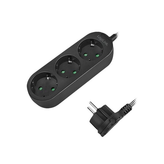 LogiLink Power strip AC 250 V 3680 Watt input: CEE 74 LPS261