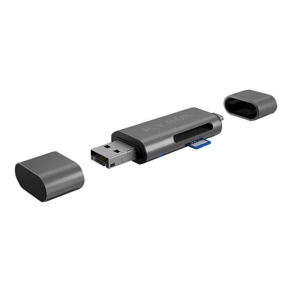 RaidSonic ICY BOX IBCR201-C3 Card reader (SD, IB-CR201-C3