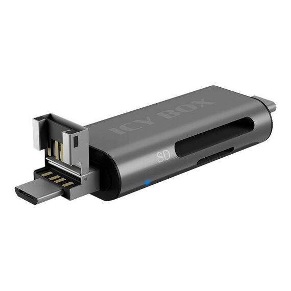 RaidSonic ICY BOX IBCR201-C3 Card reader (SD, IB-CR201-C3