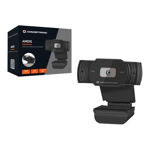 Conceptronic AMDIS04B Webcam colour 1920 x 1080 1080p AMDIS04B