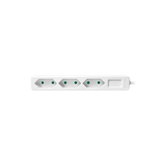 LogiLink Slim power strip AC 250 V 1700 Watt output LPS229