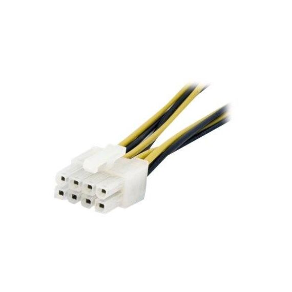 StarTech.com 6 Inch 4 Pin to 8 Pin EPS Power Adapter EPS48ADAP