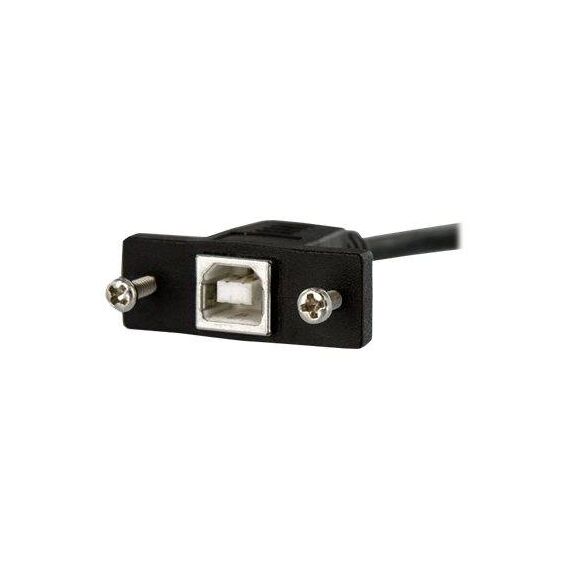 StarTech.com 90cm  Panel Mount USB Cable B FM USBPNLBFBM3