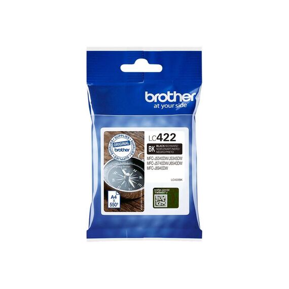 Brother LC422 Black original ink cartridge for Brother LC422BK