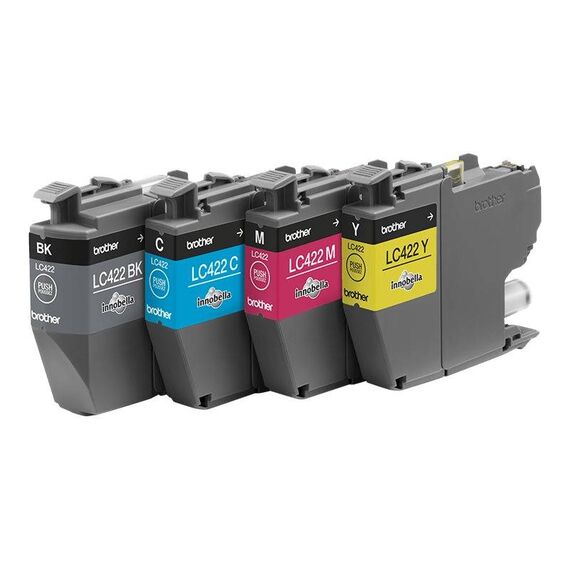 Brother LC422 Value Pack 4pack black, yellow, cyan, LC422VAL