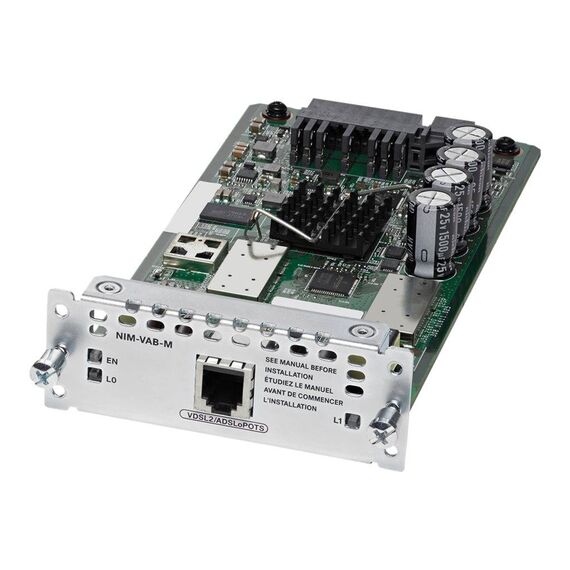 Cisco 1port VDSL2ADSL2+ over POTS with Annex M DSL NIM-VAB-M=