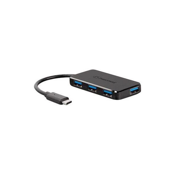 Transcend HUB2C Hub 4 x USB 3.1 Gen 1 TSHUB2C