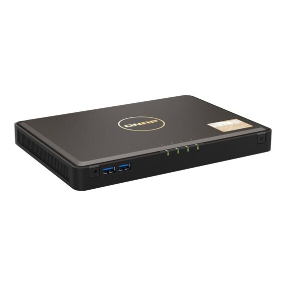QNAP TBS464 NASbook NAS server 4 bays RAID 0, 1, 5, TBS-464-8G