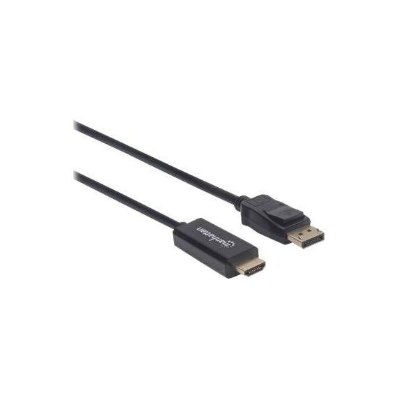 Manhattan DisplayPort 1.1 to HDMI Cable, 1080p@60Hz, 152679