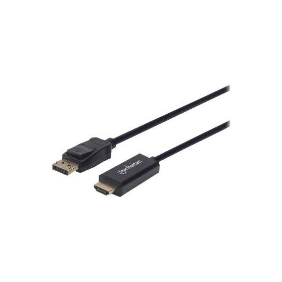 Manhattan DisplayPort 1.1 to HDMI Cable, 1080p@60Hz, 152679