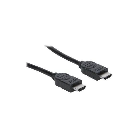 Manhattan HDMI Cable with Ethernet, 4K@30Hz (High 323215