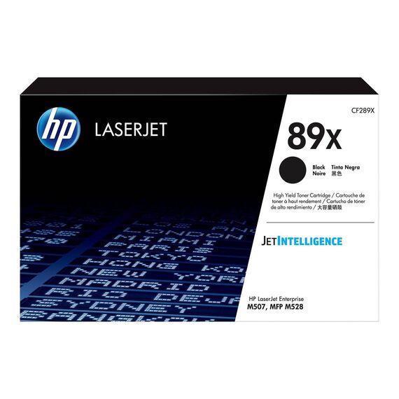 HP 89X High capacity black original LaserJet toner CF289X