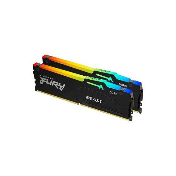 Kingston FURY Beast RGB DDR5 kit 16 GB: 2 x 8 KF552C40BBAK216