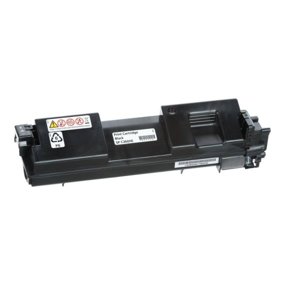 Ricoh SP C360HE Black original toner cartridge for Ricoh 408184