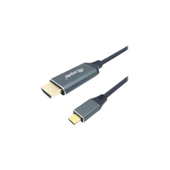 equip Adapter cable USBC male to HDMI male 1 m black 133415