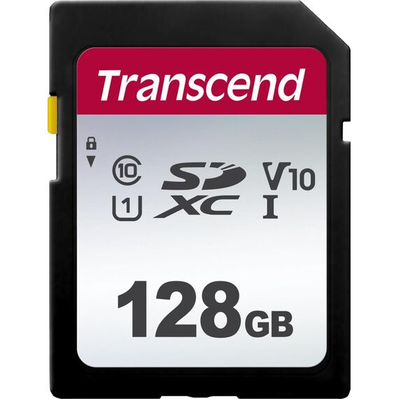 Transcend 300S / Flash memory card / 128 GB