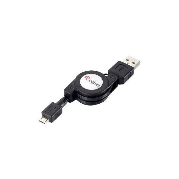 Equip USB cable USB (M) to MicroUSB Type B (M) 1 m 128595