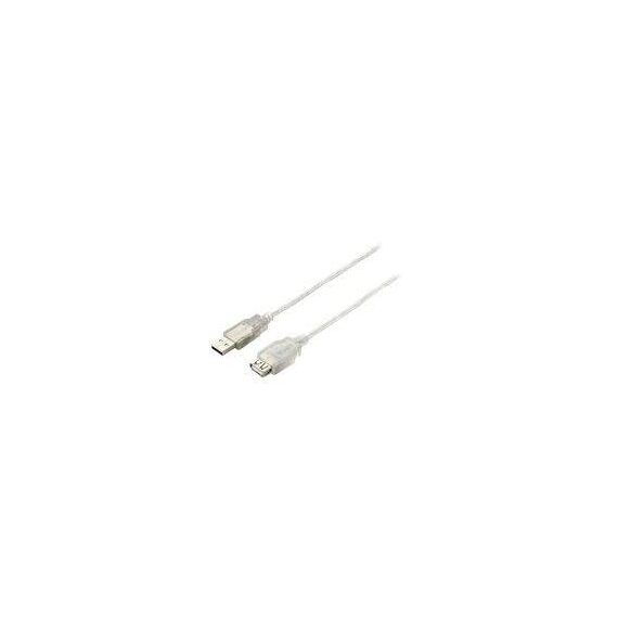 Equip USB extension cable USB (M) to USB (F) USB 2.0 1.8 128750