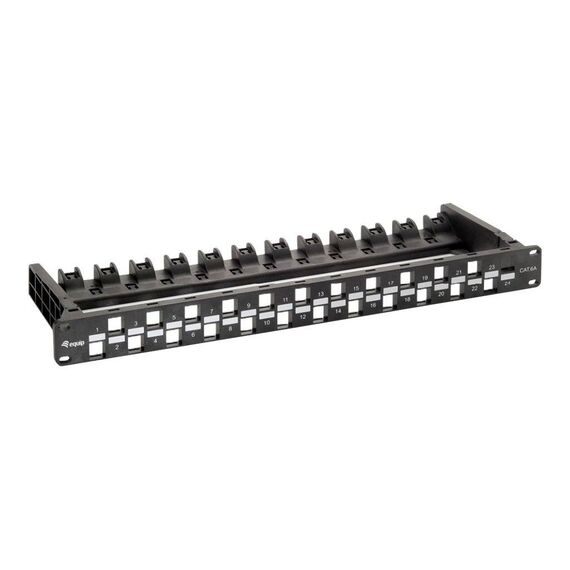equip Patch Panel Blank panel black, RAL 9011 1U 19 24 769225