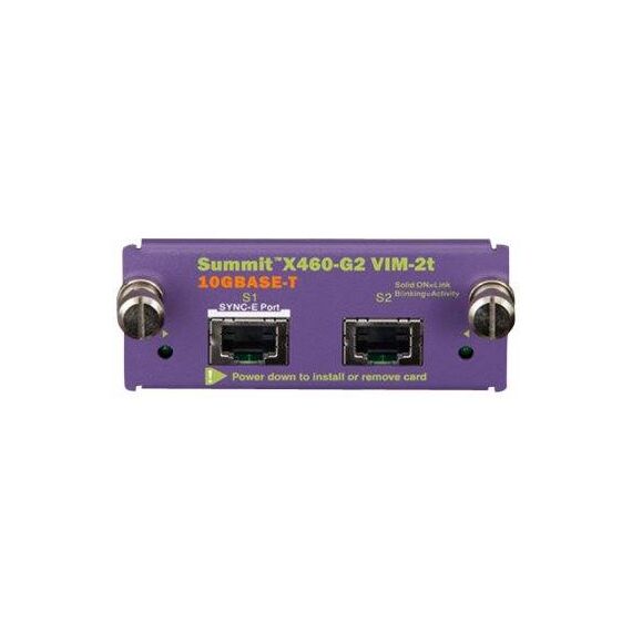 Extreme Networks Summit X460G2 Series VIM-2t Expansion 16712