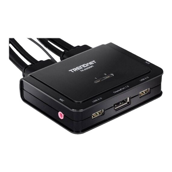 TRENDnet TK 220DPI KVM audio switch TK220DPI