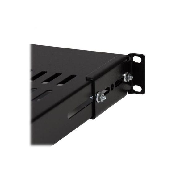 StarTech.com 1U Adjustable Vented Server Rack Mount ADJSHELF