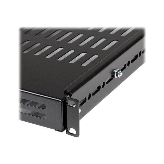 StarTech.com 1U Adjustable Vented Server Rack Mount ADJSHELF