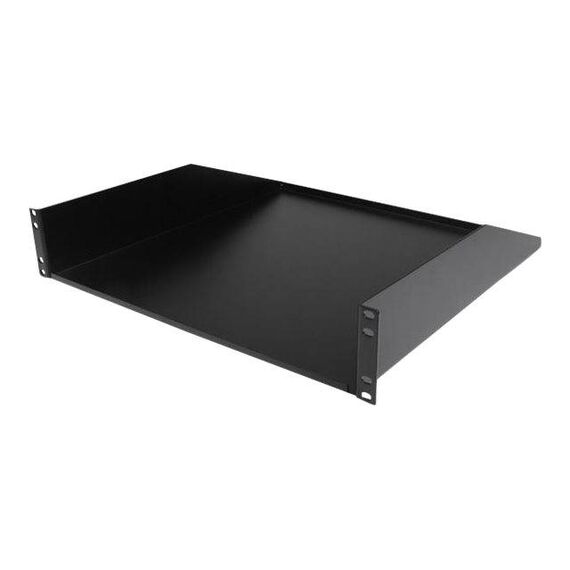 StarTech.com 2U Fixed Server Rack Mount Shelf, 22in CABSHELFHD