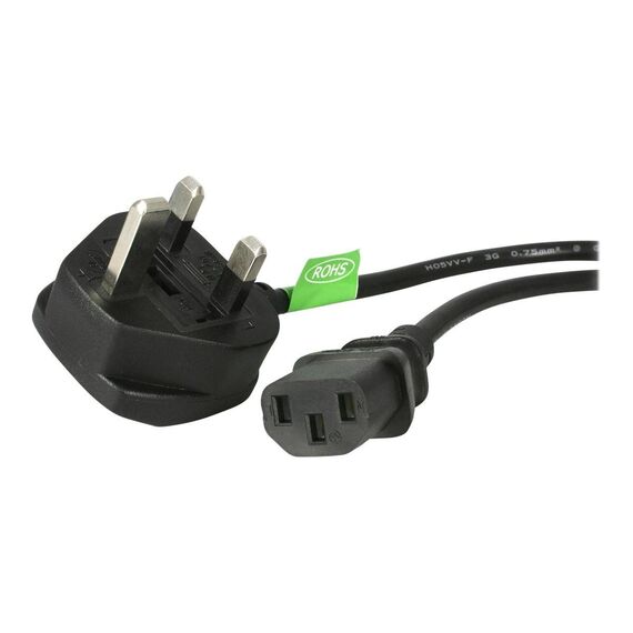 StarTech.com 3ft (1m) UK Computer Power BS13U1M-POWER-LEAD