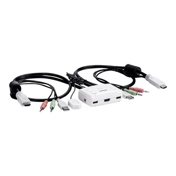 TRENDnet TK 215i KVM audio switch 2 x KVM audio 1 local TK215I