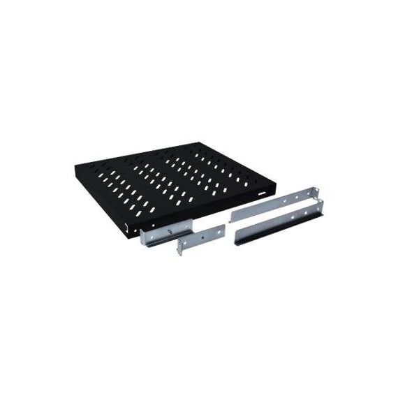 DIGITUS Rack shelf black, RAL 9005 1U DN97645