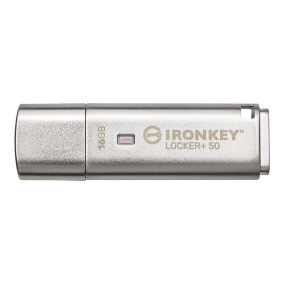 Kingston IronKey Locker+ 50 USB flash drive IKLP50 16GB