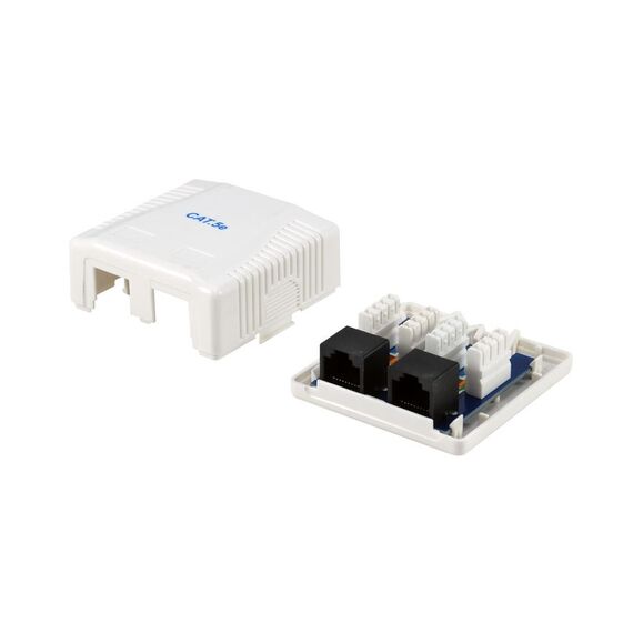 235114 2-Port Cat.5e Surface Mount Box
