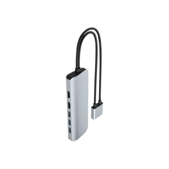 HyperDrive VIPER 10in-2 Hub Docking station HD392-SILVER